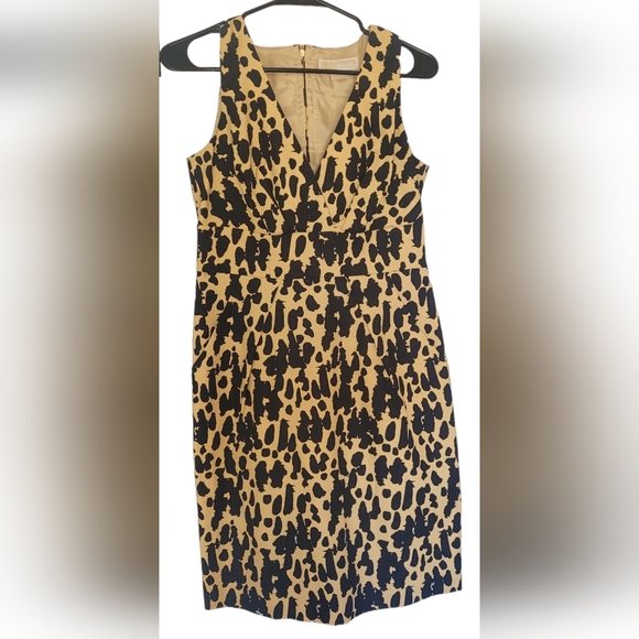 Michael Kors Dresses & Skirts - Micheal Khors Leopard print size 6 dress🔥NWT